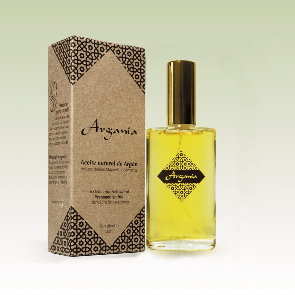 Packaging para aceite de argán en Santander