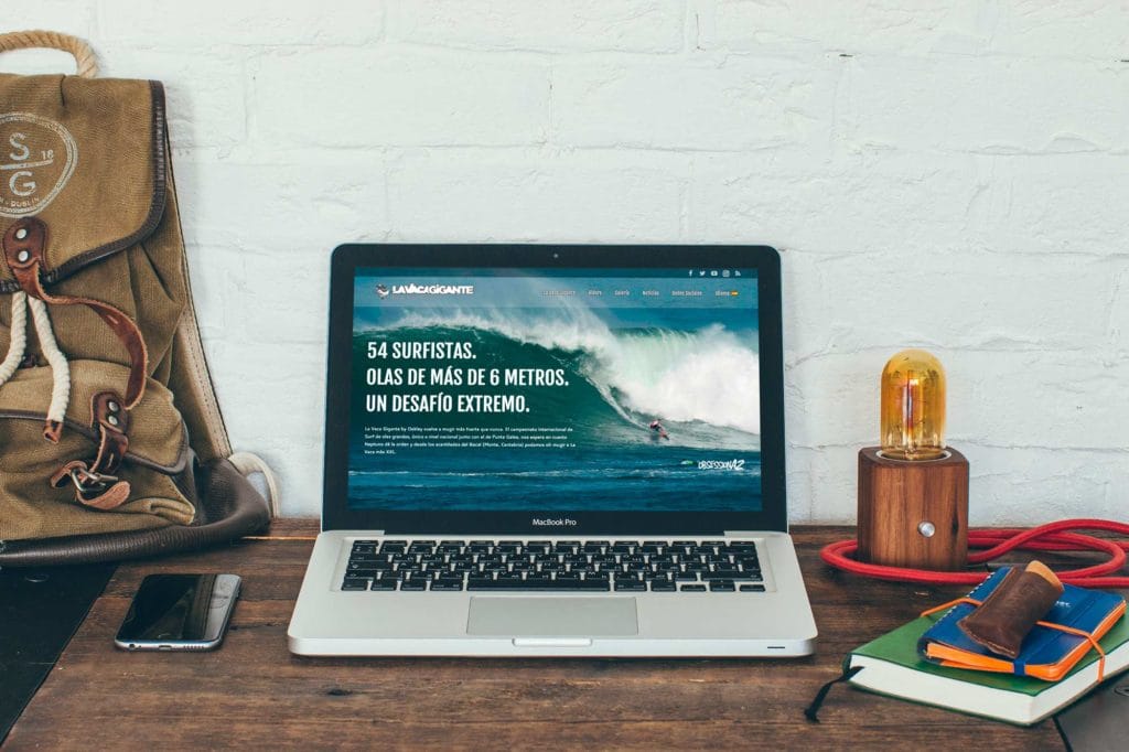 Diseño web en Cantabria para la Vaca Gigante