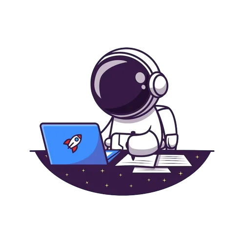 Astronauta programador de software a medida